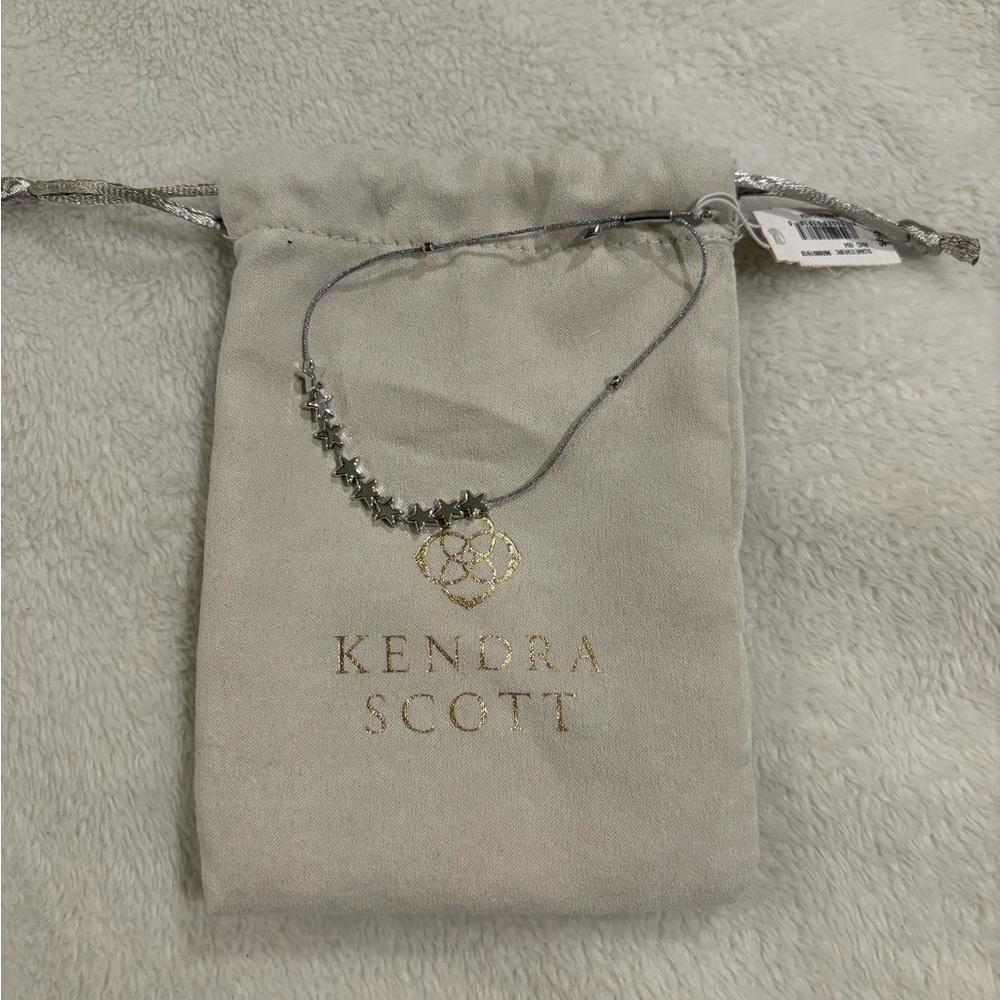 Kendra Scott Silver Star Bracelet- adjustable